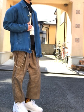 YUUさん(メンズ・165cm)の春コーディネート