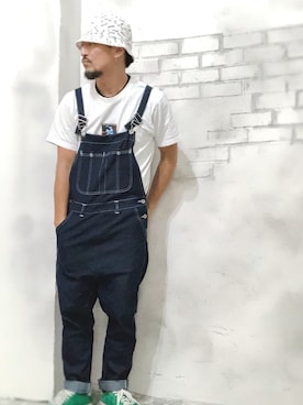 「Burner（バーナー）のアイテム（サロペット/オーバーオール）」を使った、jyotokuさん（メンズ・167cm）の秋コーディネート