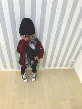 Ashleyさん（キッズ・90cm）の秋コーディネート