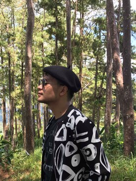 「Abercrombie&Fitch（アバークロンビーアンドフィッチ）のアイテム（シャツ/ブラウス）」を使った、enoch🌺さん（メンズ・165cm）の夏コーディネート