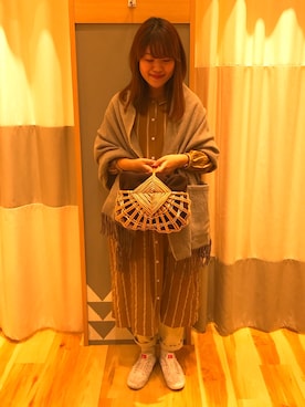 Miwaさん（レディース・162cm）の秋コーディネート