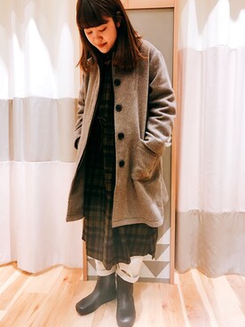 Miwaさん（レディース・162cm）の冬コーディネート