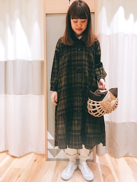 Miwaさん（レディース・162cm）の冬コーディネート