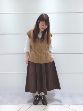 Miwaさん（レディース・162cm）の秋コーディネート