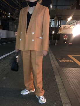 「D&G（ディーアンドジー）のアイテム（バッグ）」を使った、ayumiさん（レディース・162cm）の冬コーディネート