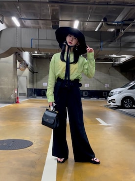 「D&G（ディーアンドジー）のアイテム（バッグ）」を使った、ayumiさん（レディース・162cm）の春コーディネート