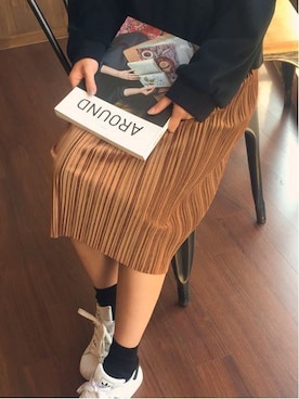 「HOTPING（ホッピン）のアイテム（トップス）」を使った、HOTPINGさん（レディース・163cm）の冬コーディネート