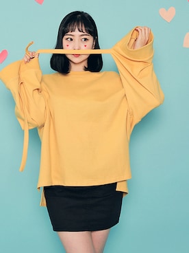 「HOTPING（ホッピン）のアイテム（トップス）」を使った、HOTPINGさん（レディース・163cm）の冬コーディネート