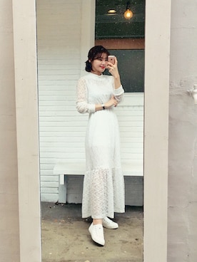 「HOTPING（ホッピン）のアイテム」を使った、HOTPINGさん（レディース・163cm）の春コーディネート