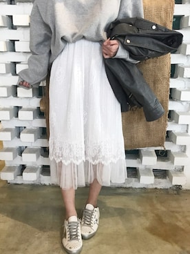 「HOTPING（ホッピン）のアイテム」を使った、HOTPINGさん（レディース・163cm）の春コーディネート