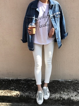 「HOTPING（ホッピン）のアイテム（その他パンツ）」を使った、HOTPINGさん（レディース・163cm）の春コーディネート