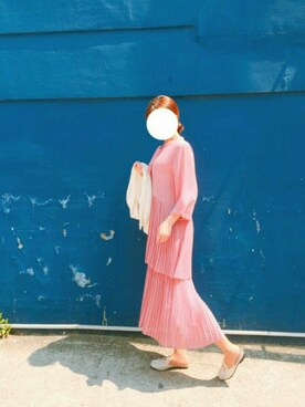 「HOTPING（ホッピン）のアイテム（シューズ）」を使った、HOTPINGさん（レディース・163cm）の春コーディネート