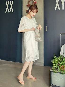 「HOTPING（ホッピン）のアイテム」を使った、HOTPINGさん（レディース・163cm）の春コーディネート