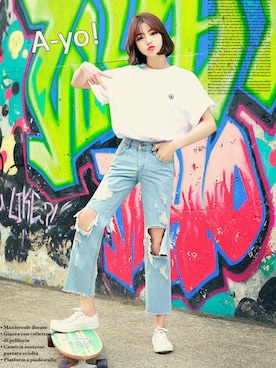 「HOTPING（ホッピン）のアイテム」を使った、HOTPINGさん（レディース・163cm）の春コーディネート