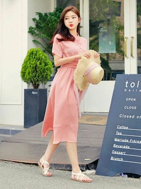 「HOTPING（ホッピン）のアイテム」を使った、HOTPINGさん（レディース・163cm）の春コーディネート