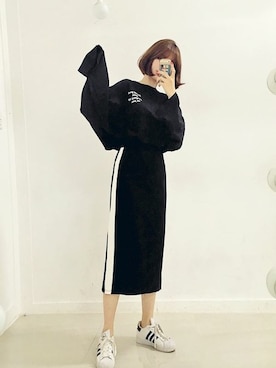 「HOTPING（ホッピン）のアイテム（トップス）」を使った、HOTPINGさん（レディース・163cm）の夏コーディネート