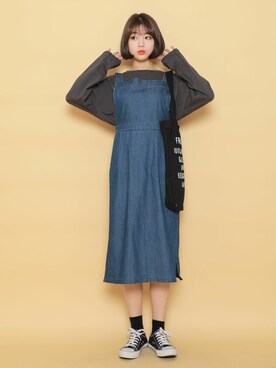 「HOTPING（ホッピン）のアイテム（シューズ）」を使った、HOTPINGさん（レディース・163cm）の秋コーディネート