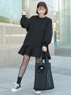 「HOTPING（ホッピン）のアイテム（シューズ）」を使った、HOTPINGさん（レディース・163cm）の秋コーディネート