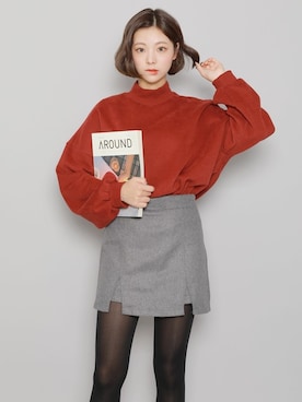 「HOTPING（ホッピン）のアイテム」を使った、HOTPINGさん（レディース・165cm）の秋コーディネート