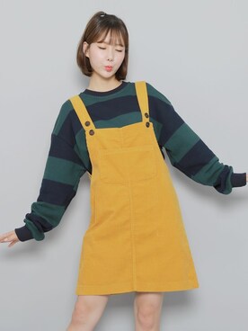 「hotping」｜「アイテム（ワンピース/ドレス）」を使った、HOTPINGさん（レディース・163cm）の秋コーディネート