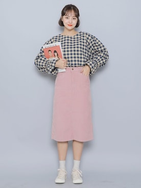 「HOTPING（ホッピン）のアイテム（トップス）」を使った、HOTPINGさん（レディース・163cm）の秋コーディネート