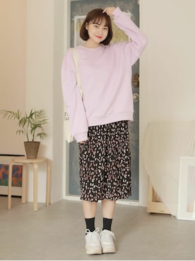 「HOTPING（ホッピン）のアイテム」を使った、HOTPINGさん（レディース・163cm）の春コーディネート