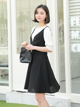 「HOTPING（ホッピン）のアイテム（シューズ）」を使った、HOTPINGさん（レディース・163cm）の春コーディネート