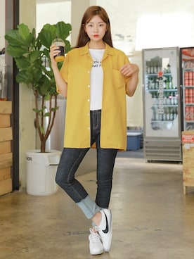 「HOTPING（ホッピン）のアイテム」を使った、HOTPINGさん（レディース・163cm）の夏コーディネート