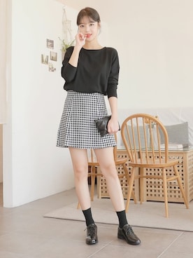 「HOTPING（ホッピン）のアイテム（シューズ）」を使った、HOTPINGさん（レディース・163cm）の夏コーディネート