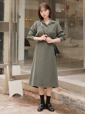 HOTPINGさん（レディース・163cm）の秋コーディネート