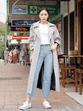 「HOTPING（ホッピン）のアイテム（ジャケット/アウター）」を使った、HOTPINGさん（レディース・163cm）の冬コーディネート