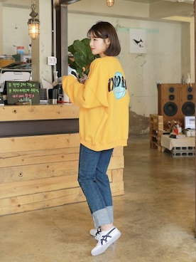 「HOTPING（ホッピン）のアイテム（トップス）」を使った、HOTPINGさん（レディース・163cm）の冬コーディネート