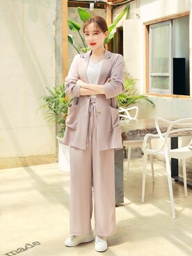 「HOTPING（ホッピン）のアイテム（ジャケット/アウター）」を使った、HOTPINGさん（レディース・163cm）の春コーディネート