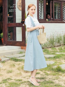 「hotping」｜「アイテム（ワンピース/ドレス）」を使った、HOTPINGさん（レディース・163cm）の夏コーディネート