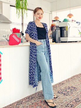 「hotping」｜「アイテム（ワンピース/ドレス）」を使った、HOTPINGさん（レディース・163cm）の夏コーディネート