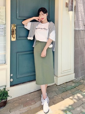 「HOTPING（ホッピン）のアイテム」を使った、HOTPINGさん（レディース・163cm）の夏コーディネート
