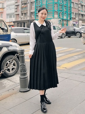 「hotping」｜「アイテム（ワンピース/ドレス）」を使った、HOTPINGさん（レディース・163cm）の夏コーディネート
