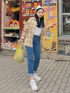 「HOTPING（ホッピン）のアイテム」を使った、HOTPINGさん（レディース・163cm）の夏コーディネート