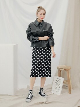 「HOTPING（ホッピン）のアイテム」を使った、HOTPINGさん（レディース・163cm）の春コーディネート