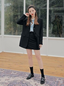 「HOTPING（ホッピン）のアイテム（ジャケット/アウター）」を使った、HOTPINGさん（レディース・163cm）の春コーディネート