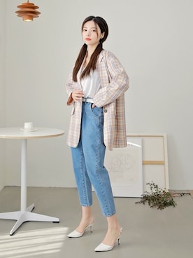 「HOTPING（ホッピン）のアイテム（ジャケット/アウター）」を使った、HOTPINGさん（レディース・163cm）の春コーディネート