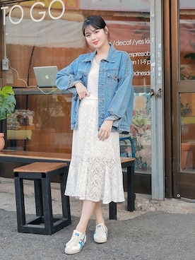 「HOTPING（ホッピン）のアイテム」を使った、HOTPINGさん（レディース・163cm）の春コーディネート