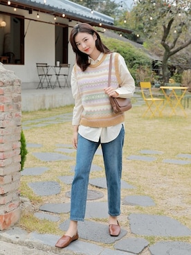 「HOTPING（ホッピン）のアイテム」を使った、HOTPINGさん（レディース・163cm）の秋コーディネート