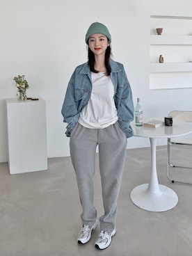 「HOTPING（ホッピン）のアイテム（ジャケット/アウター）」を使った、HOTPINGさん（レディース・163cm）の春コーディネート