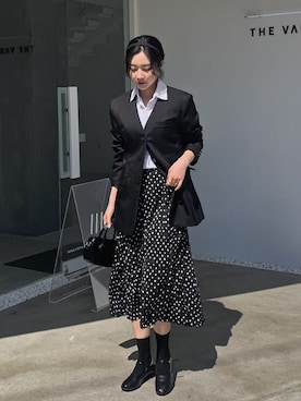 「HOTPING（ホッピン）のアイテム」を使った、HOTPINGさん（レディース・163cm）の春コーディネート