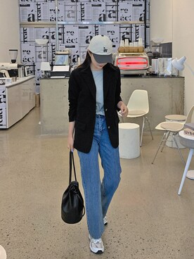 「HOTPING（ホッピン）のアイテム（ジャケット/アウター）」を使った、HOTPINGさん（レディース・163cm）の春コーディネート