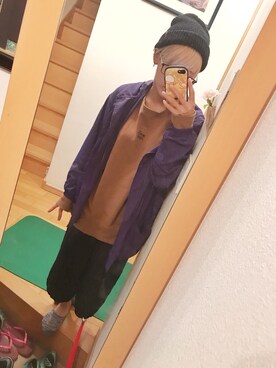 「秋のブラウンスタイル」｜「アイテム（ブルゾン）」を使った、chanchan22さん（メンズ・175cm）の秋コーディネート
