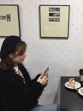 「EMODA（エモダ）のアイテム（カバーオール）」を使った、masakiさん（レディース・151cm）の冬コーディネート