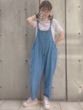 「KIKIのアイテム」を使った、nikonikokさん（レディース・161cm）の春コーディネート