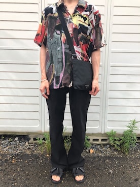 鳥岡さん（メンズ・169cm）の夏コーディネート